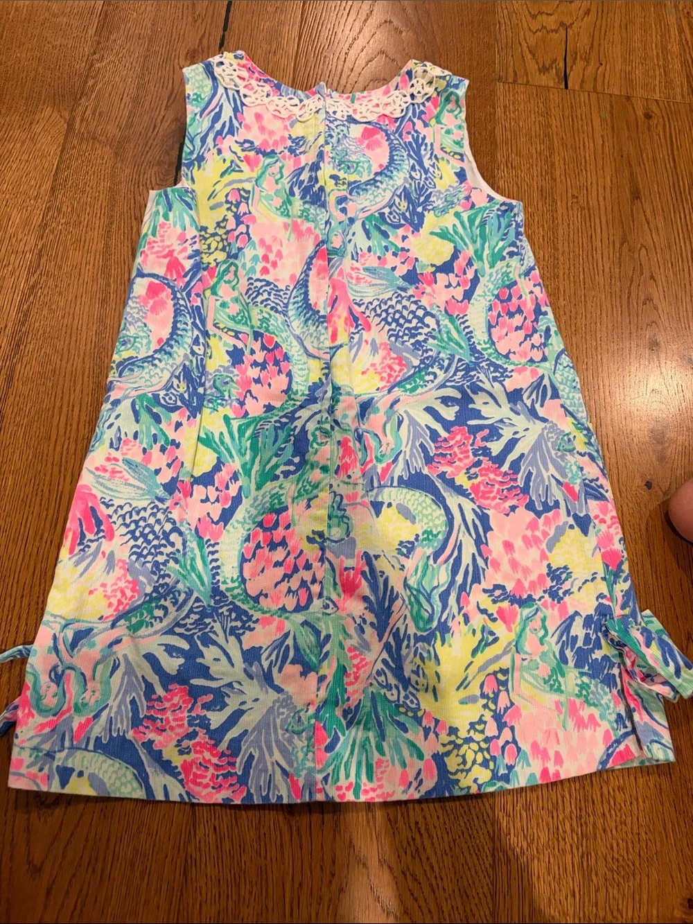 Lilly Pulitzer Sleeveless A-Line Dress in Pink, Blue, Green, Yellow